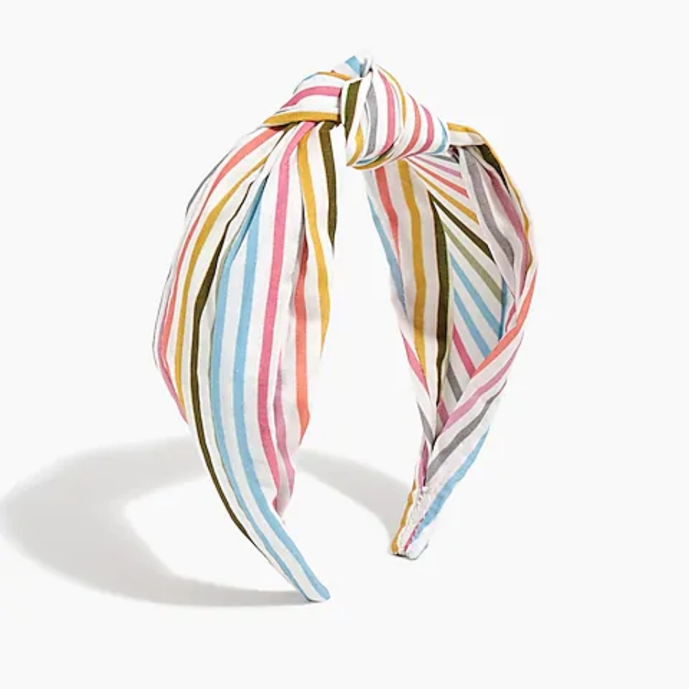 J. Crew Factory Stripe Knot Headband